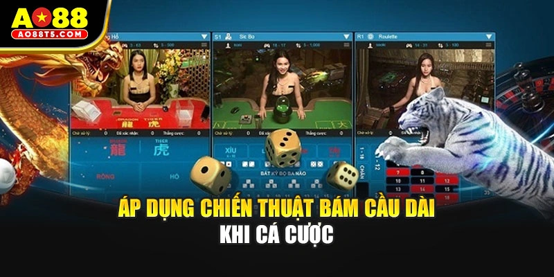 Áp dụng chiến thuật bám cầu dài khi cá cược